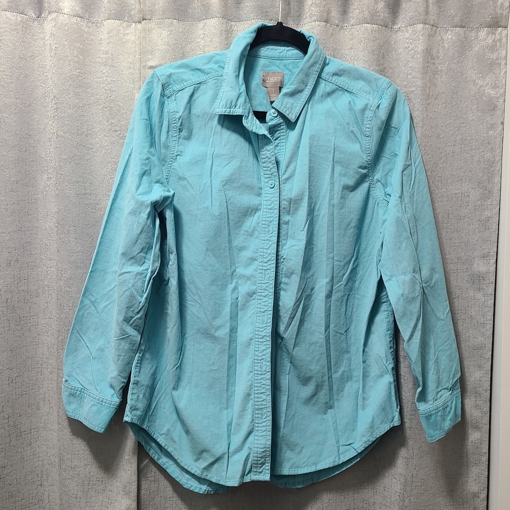 Chico's Turquoise‎ Blouse